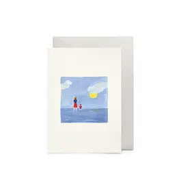 Petit Gramme Wenskaart - Horizon - Dubbele kaart + Envelop