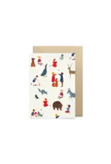 Petit Gramme Wenskaart - Récréation - Dubbele kaart + Envelop