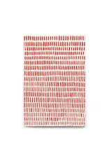 Petit Gramme Notitieboekje A5 - Petits traits rouges - 14x21cm - 64 pagina's