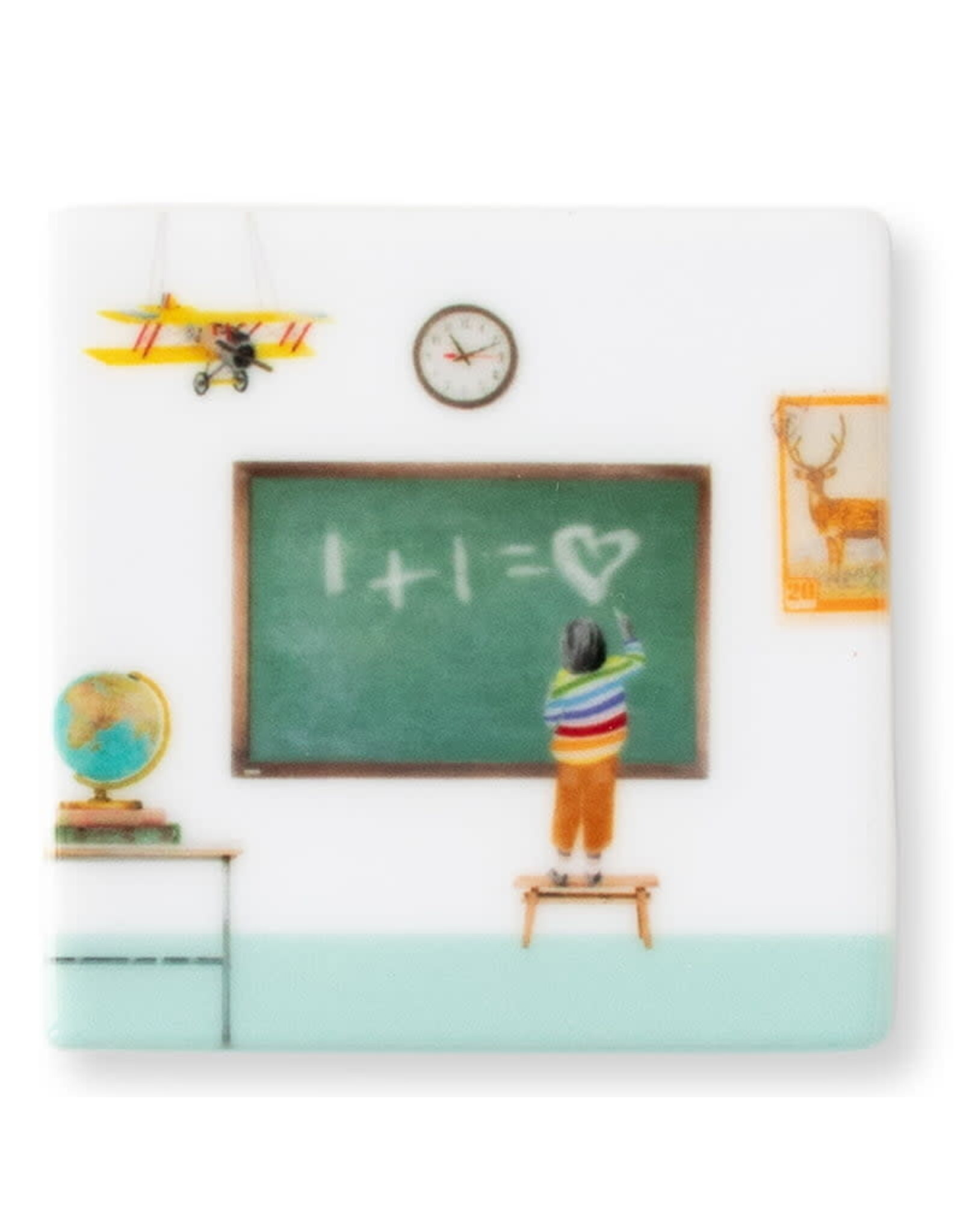 Storytiles Mini Tegel / Magneet - Geleerd van jou - 6 x 6 cm