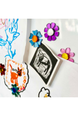 Mo Man Tai Magneet, Bloom - Ø 3,5cm - Per Stuk