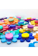 Mo Man Tai Magneet, Bloom - Ø 3,5cm - Per Stuk