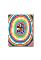 Joyful Wenskaart - Cosmic Birthday - Dubbele kaart + Envelop