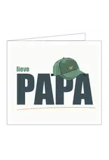 Mail-Box Wenskaart - Lieve papa - Dubbele kaart + Envelop