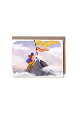 Reddish Design Wenskaart - Yes you made it - Dubbele kaart + Envelop
