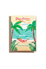 Reddish Design Wenskaart - Graduation Relax - Dubbele kaart + Envelop