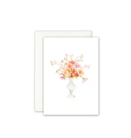 Leo La Douce Wenskaart - Summer Bouquet - Dubbele kaart + Envelop
