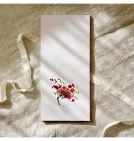Leo La Douce Notepad - Espresso Bouquet - 10,5x21