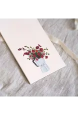 Leo La Douce Notepad - Espresso Bouquet - 10,5x21