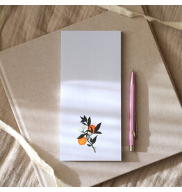 Leo La Douce Notepad - Orange - 10,5x21