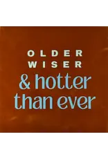 Yett Tegeltje - Older wiser & hotter than ever, Terra/Warmblauw - 10x10