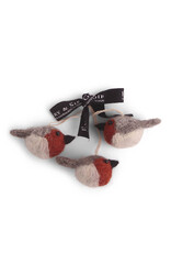 Gry & Sif Mini Roodborstjes - 3st - Ø 2,5 cm
