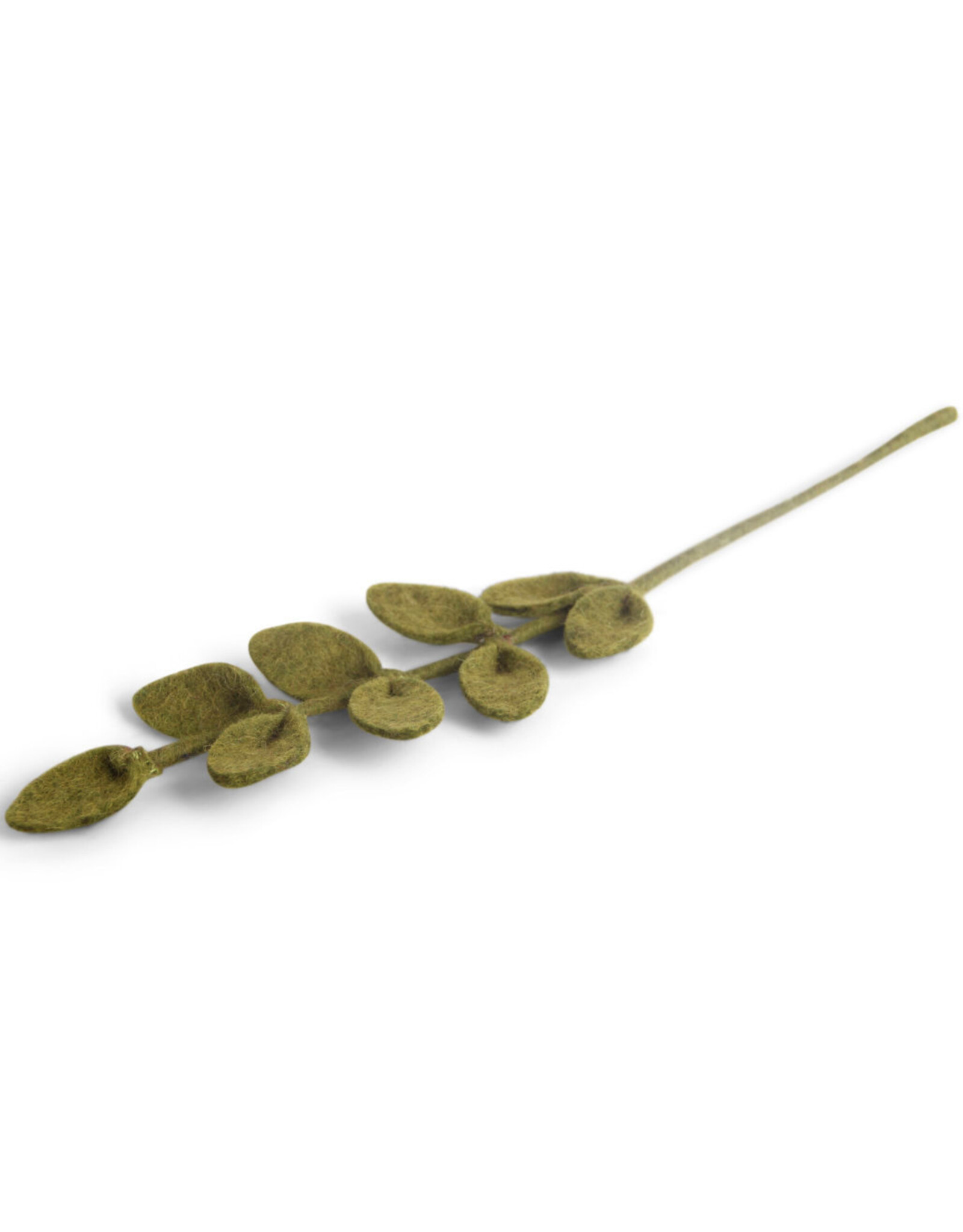 Gry & Sif Vilten Bloem, Leaf Branch - Green