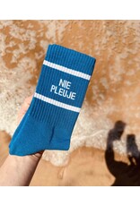Sock The City Gentse sokken - Nie pleuje, Royal blue - Katoen - One size