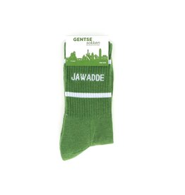 Sock The City Gentse sokken - Jawadde, Groen - Katoen - One size