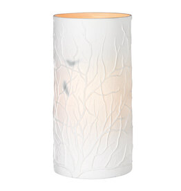 Raeder Lamp Cilinder met takken en Twee vogels - Ø 11 x 22 cm
