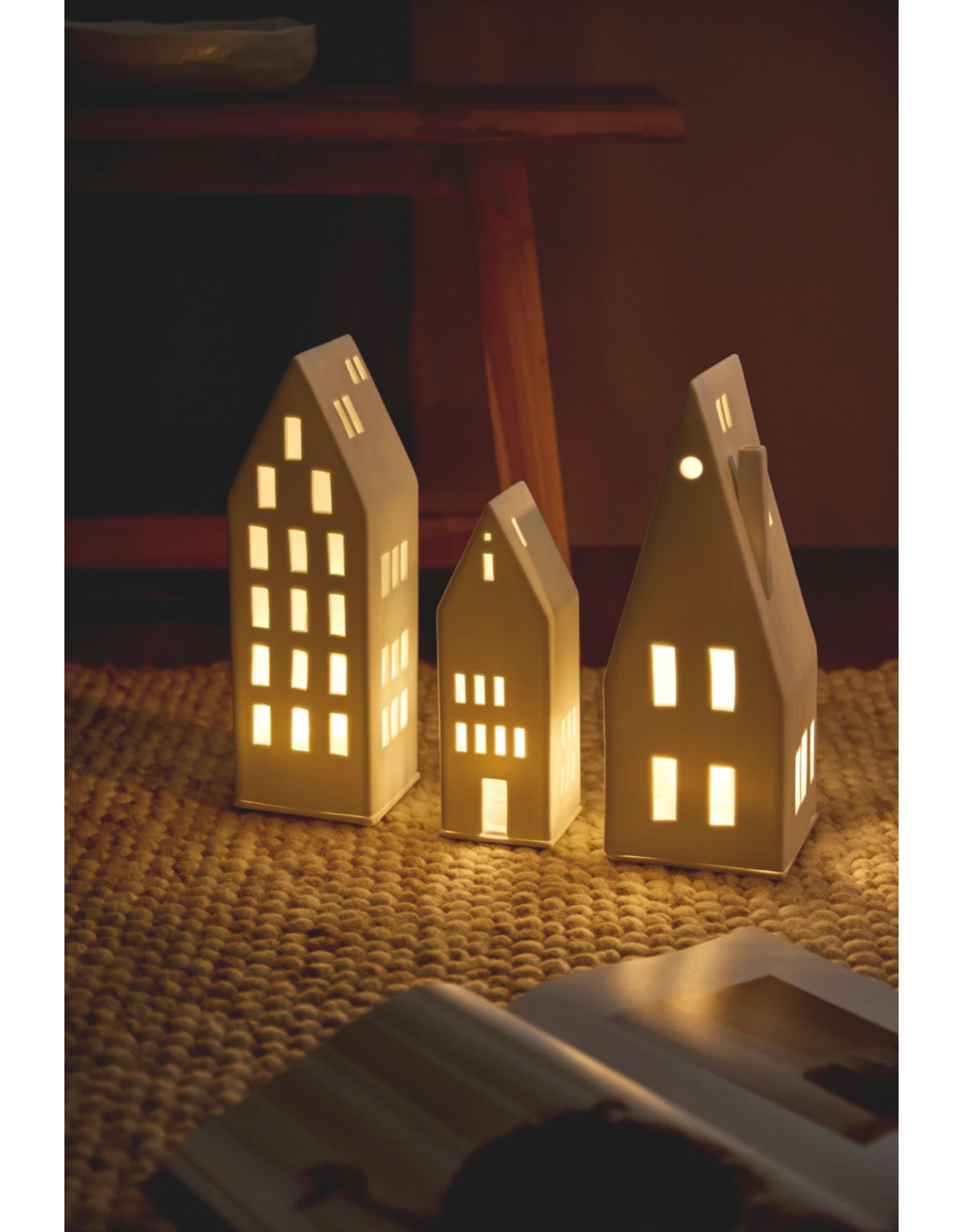 Raeder Lichthuisje M - Grote Ramen - 22x7,5x7,5 cm