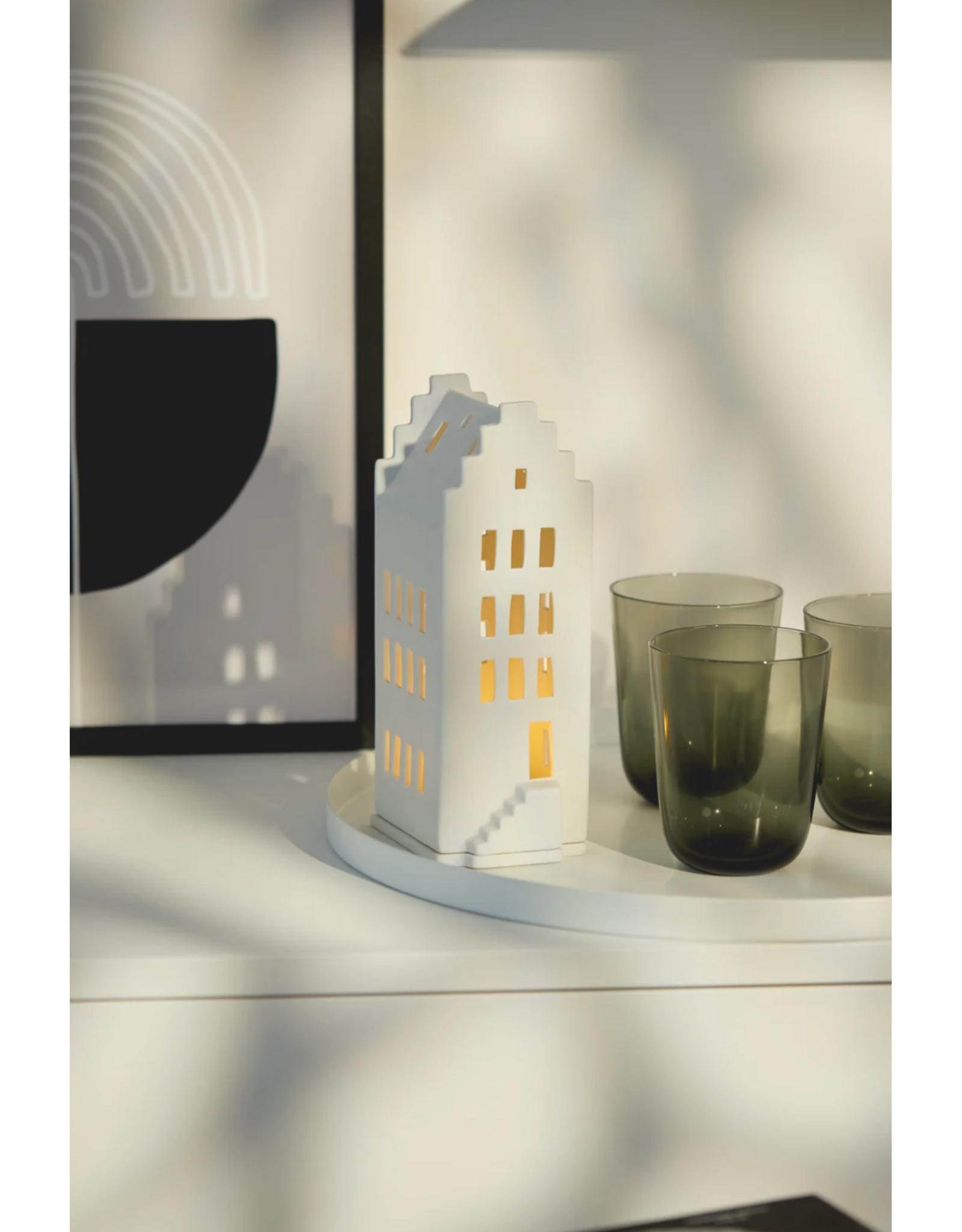 Raeder Lichthuisje M - Gevel huis - 7,5 x 9 x 20 cm