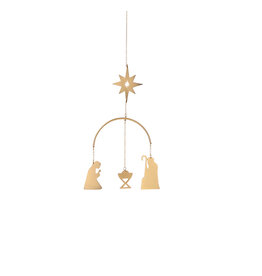 Raeder Mobile S - Kerststal - 16x9 cm