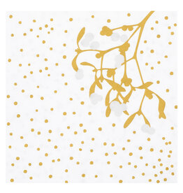 Raeder Servetten - Meet me under the mistletoe - 33x33cm