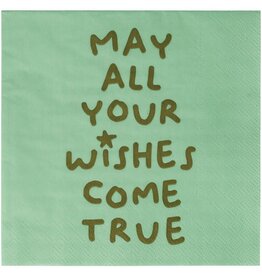 Raeder Servetten - May all your wishes come true - 33x33 cm