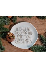 Raeder Bordje, Let's Get fat together - Ø 14cm