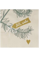 Raeder Servetten - Hello Winter - 33x33