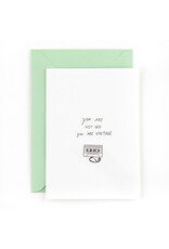 Studio Flash Wenskaart - You are not old, you are vintage - Letterpress Kaart + Envelop
