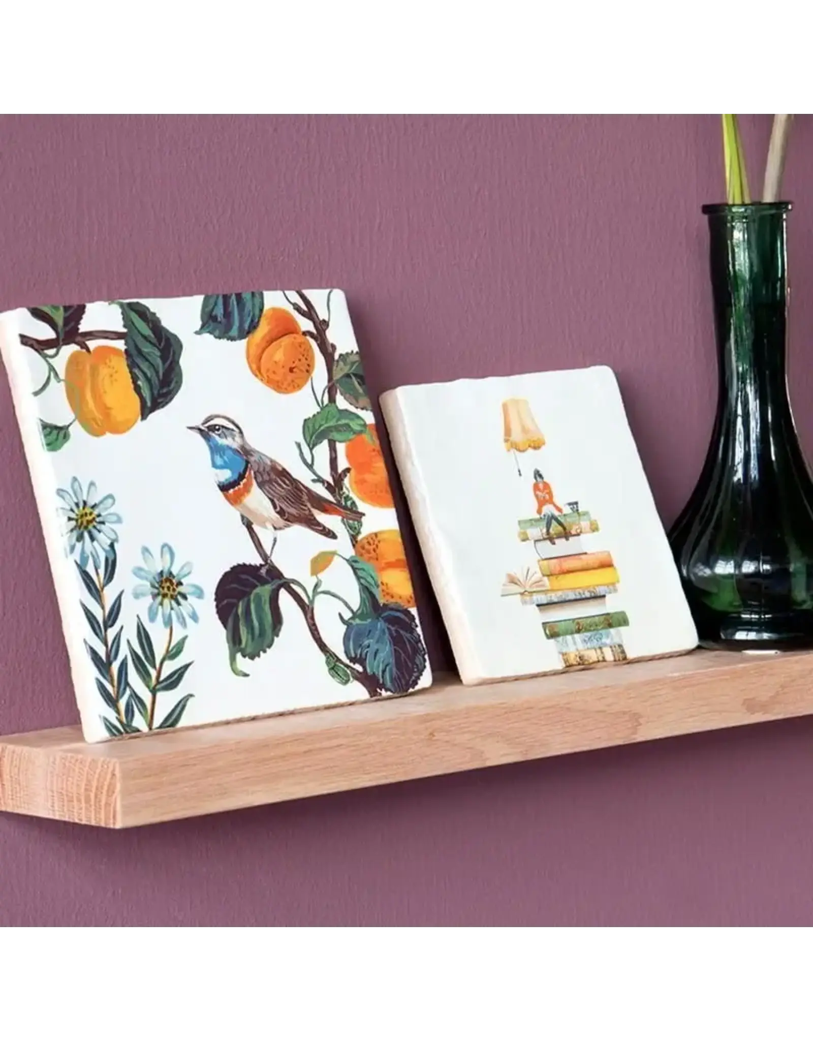 Storytiles Tegel - Boekenwurm
