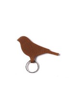 Keecie Sleutelhanger Mini tweet, Cognac used look