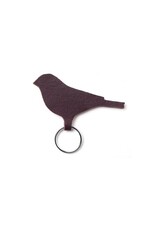 Keecie Sleutelhanger Mini tweet, Aubergine