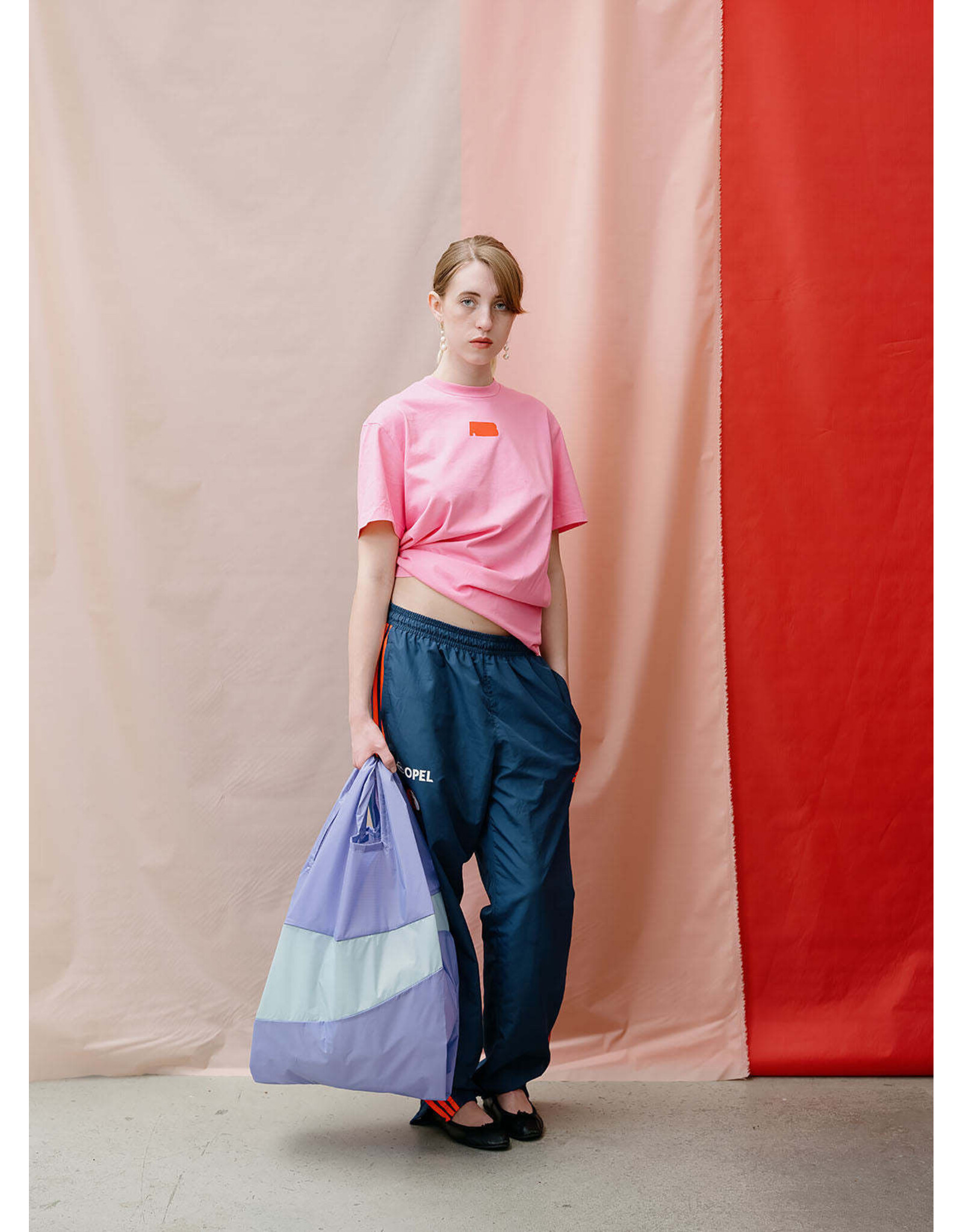 Susan Bijl Shopping bag L, Treble & Surfspray -  37,5 x 69 x 34cm