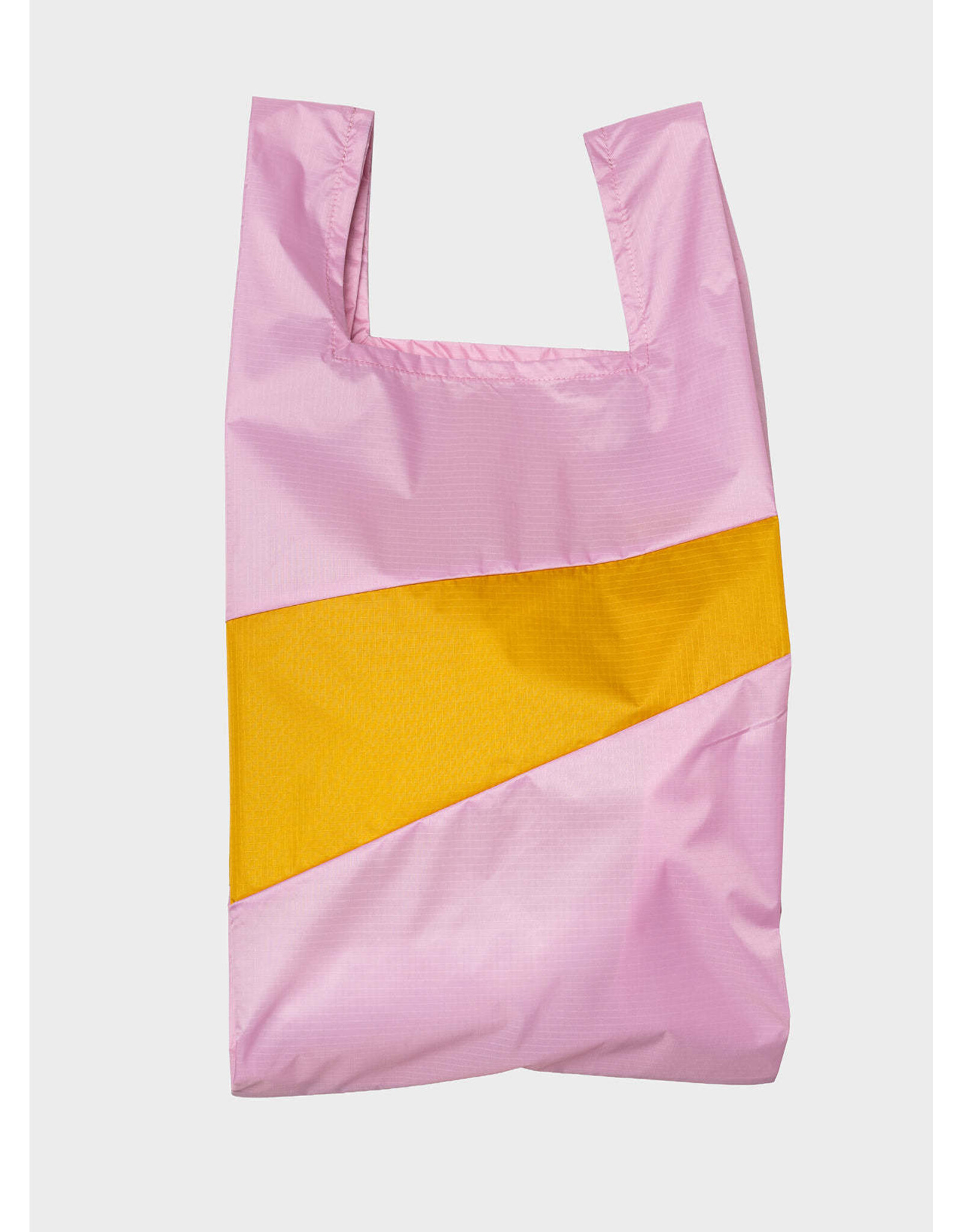 Susan Bijl Shopping bag L, Pale Pink & Lino - 37,5 x 69 x 34cm