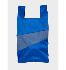 Susan Bijl Shopping bag L, Bag Blue & Dark Patrol - 37,5 x 69 x 34cm