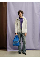 Susan Bijl Shopping bag M, Blue & Dark Petrol - 27 x 55 x 18 cm
