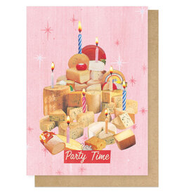 East End Wenskaart - Cheese Cake - Dubbele kaart + Envelop