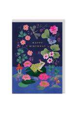 Ohh Deer Wenskaart - Lilipad Frog - Dubbele kaart + Envelop