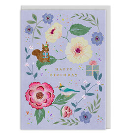 Ohh Deer Wenskaart - Party Creatures - Dubbele kaart + Envelop