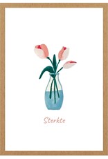 Adams Art Wenskaart - Sterkte - Postkaart + Envelop
