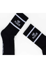 Sock The City Gentse sokken - Nie Pleuje, Zwart - Katoen - One size