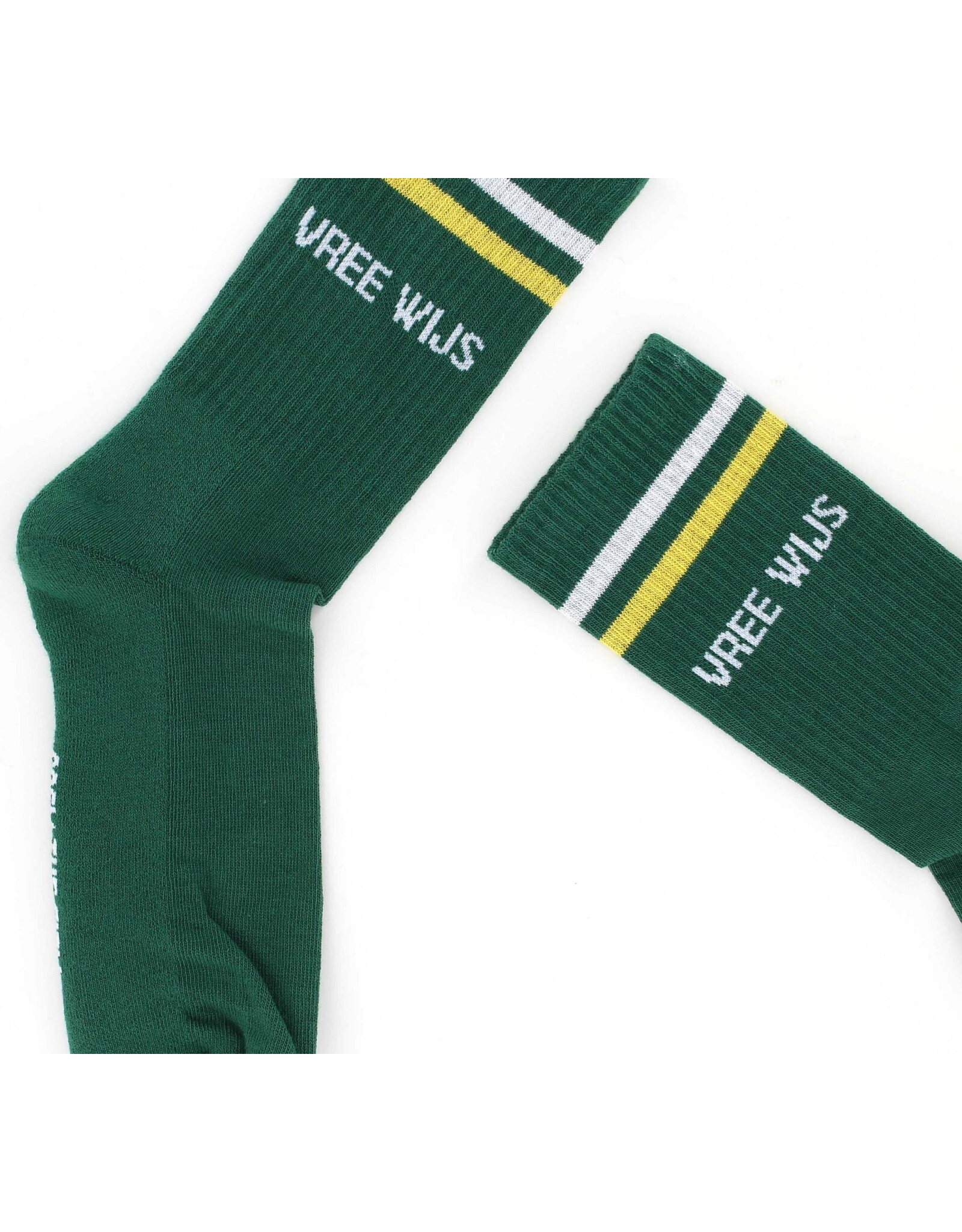 Sock The City Gentse sokken - Vree wijs, Retro Groen - Katoen - One size