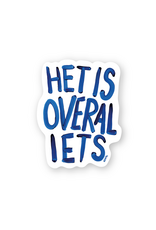 Gentil Sticker - Het is overal iets