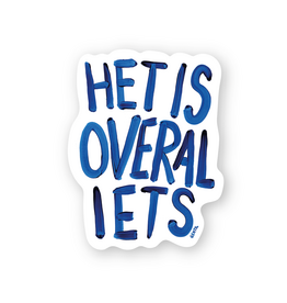 Gentil Sticker - Het is overal iets