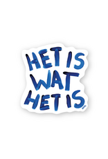 Gentil Sticker - Het is wat het is