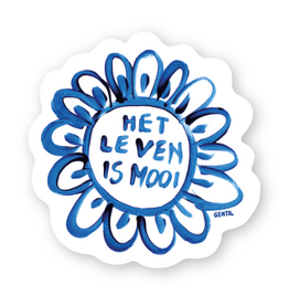 Gentil Sticker - Het leven is mooi