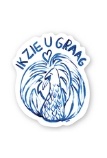 Gentil Sticker - Ik zie u graag