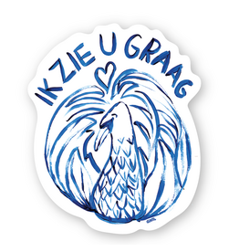 Gentil Sticker - Ik zie u graag