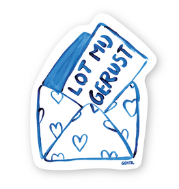 Gentil Sticker - Lot mij gerust