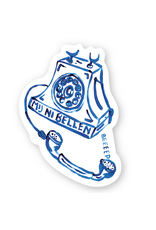 Gentil Sticker - Mij ni bellen
