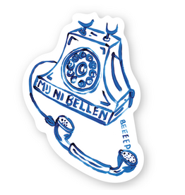 Gentil Sticker - Mij ni bellen